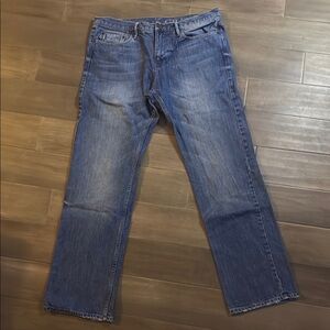 Burberry Blue Straight Men Jeans 36x32